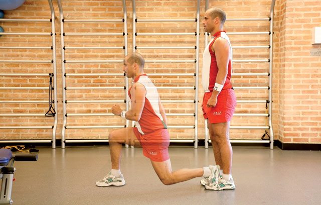 Treino para blindar os joelhos - Avanço