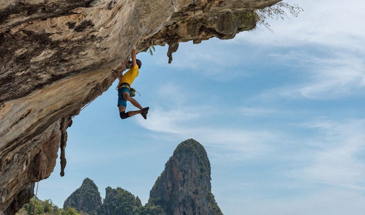 benefícios da escalada