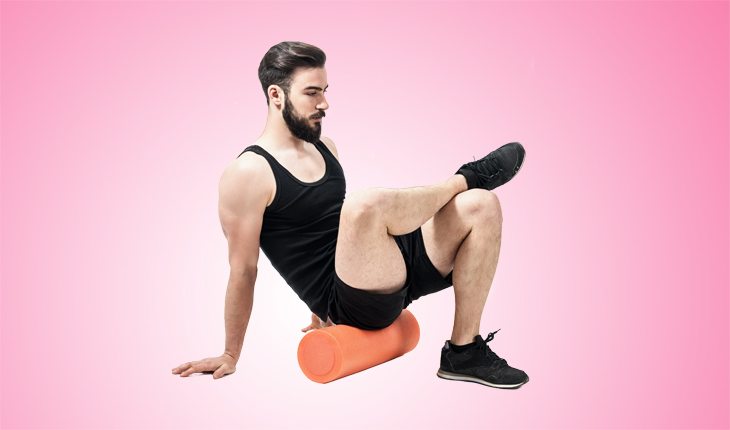 Liberação miofascial glúteos foam roller