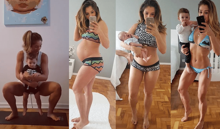 Mães fitness: Thais Figueiredo