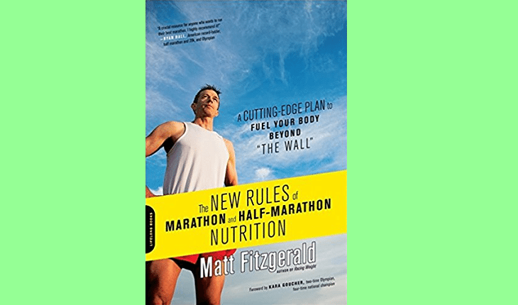 Livros sobre corrida: THE NEW RULES OF HALF-MARATHON AND MARATHON NUTRITION, de Matt Fitzgerald