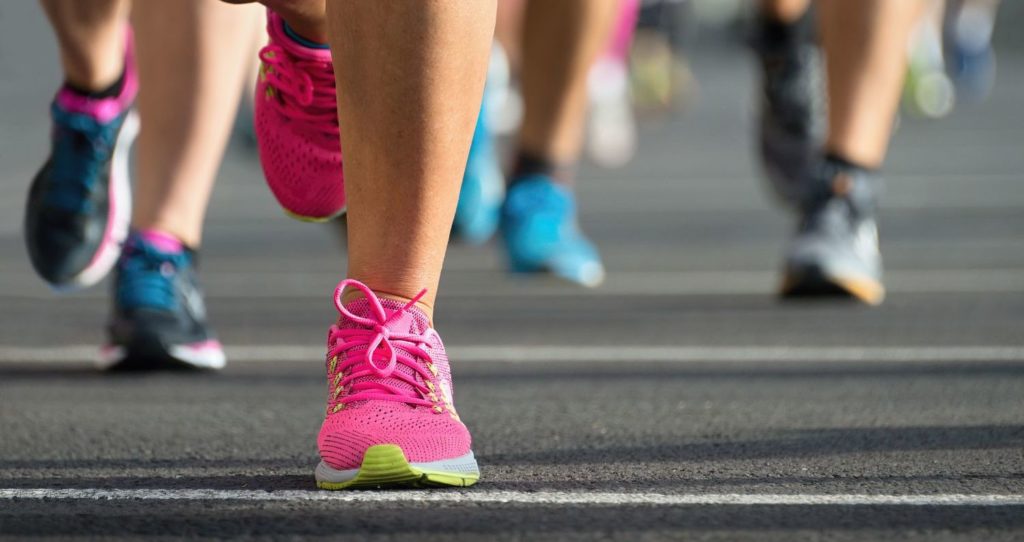 treino para a Corrida de São Silvestre