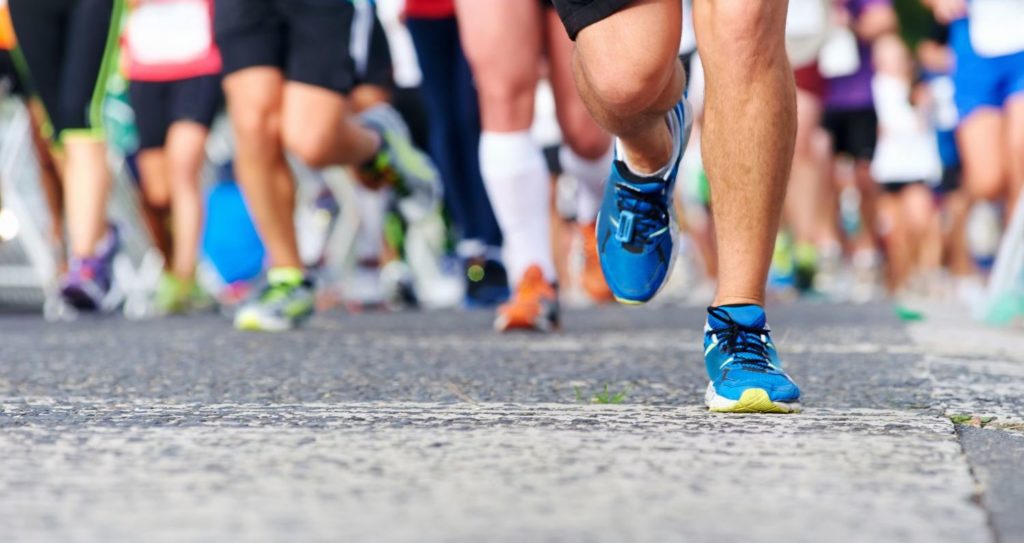 treino para a Corrida de São Silvestre