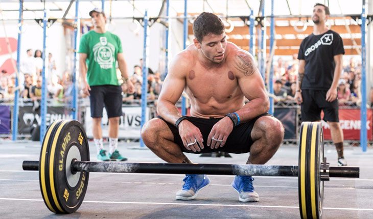 Anderson Primo, durante competição de CrossFit. Foto: Thais Oliveira/Divulgação