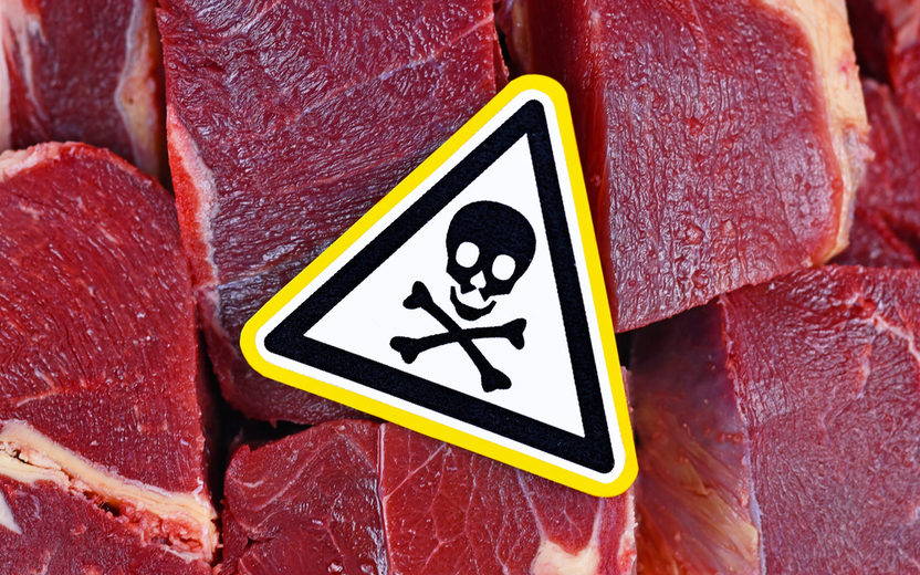 Carne: se consumida em excesso, pode favorecer algumas doenças