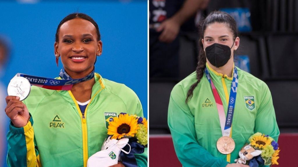 Rebeca e Mayra nas olimpíadas