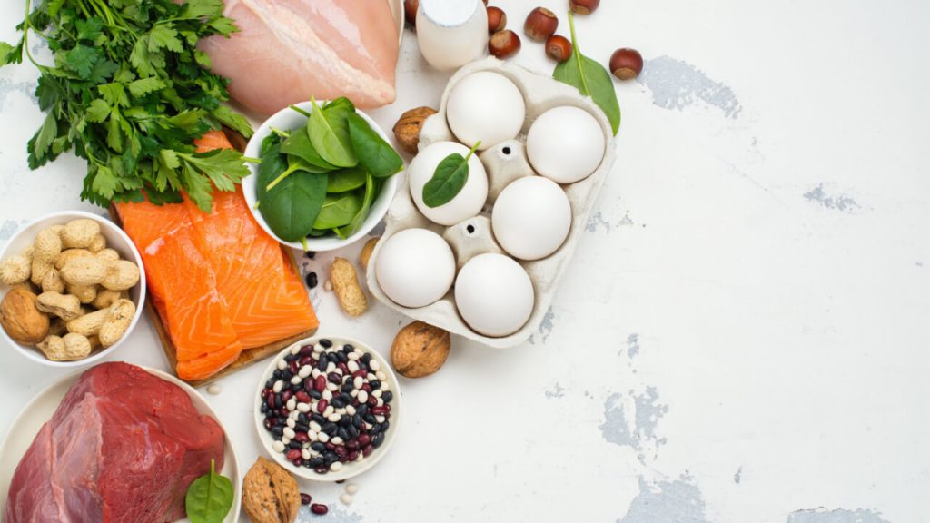 Recomendação de consumo diário de proteína