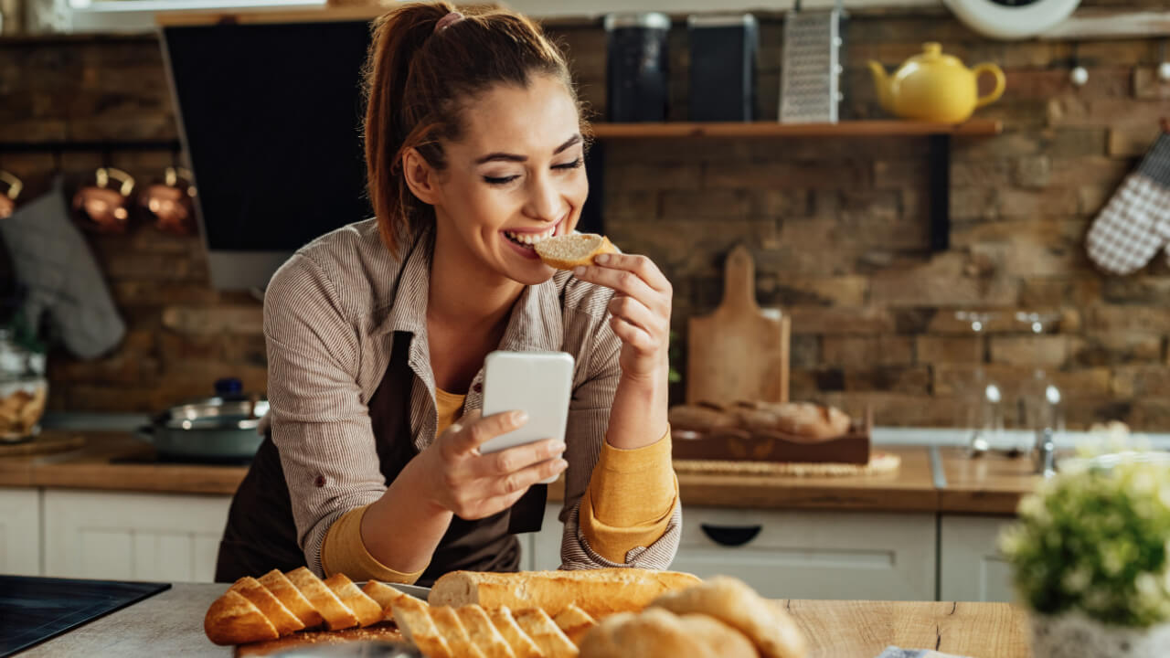 Comer pão na dieta