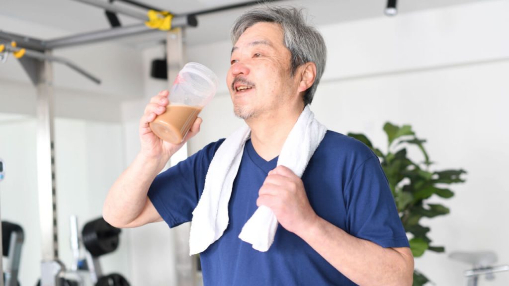 Whey protein com envelhecimento saudável