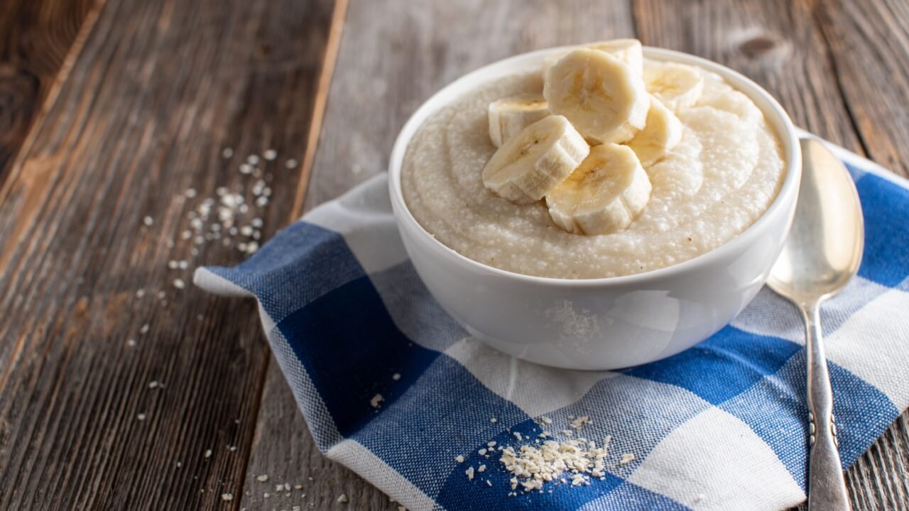 Receita de mingau proteico