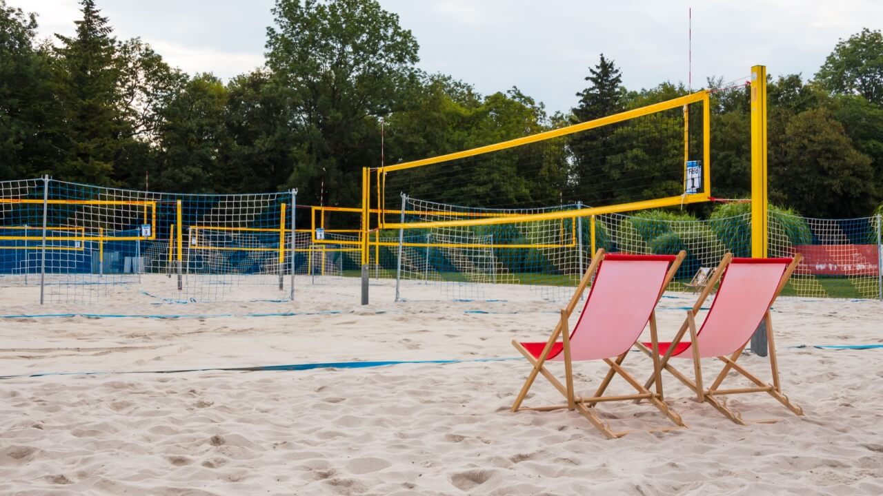 Pré-treino de beach tennis