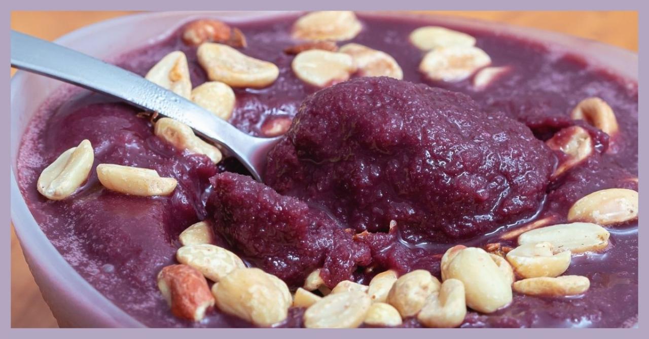 Açaí com granola