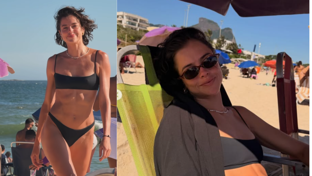 Agatha Moreira treina vôlei de praia e esporte oferece diversos benefícios ao corpo