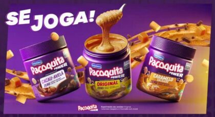 Amendoim em versão fit: Paçoquita lança pastas zero açúcar no Brasil