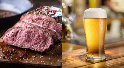 Churrasco e cerveja