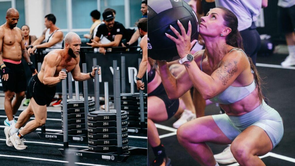 Exercícios de Hyrox