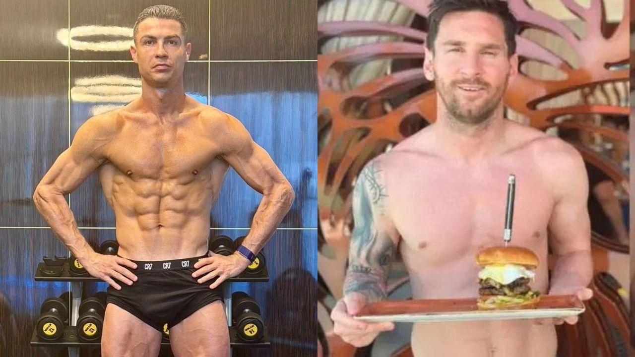 Cristiano Ronaldo e Messi
