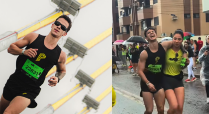 Influenciador sofreu hipertermia severa durante meia maratona no Paraná e chegou a 42°C corporal