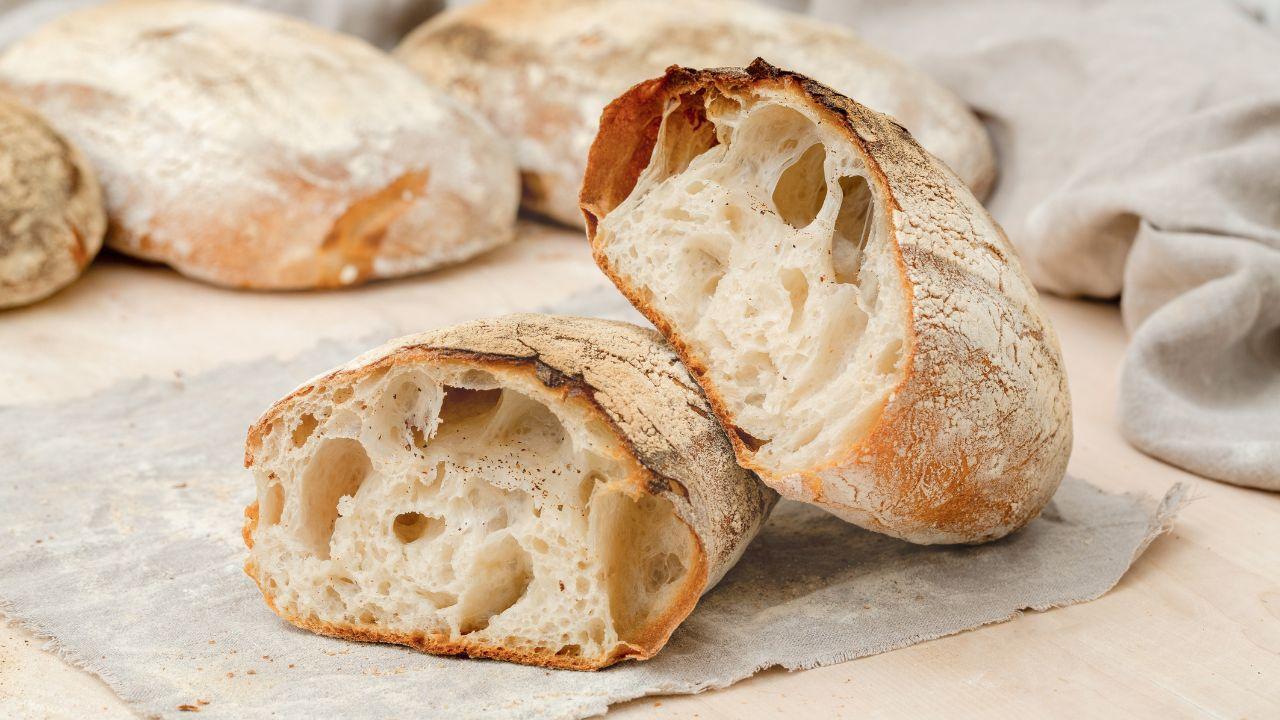 Imagem de um pão de fermentação natural