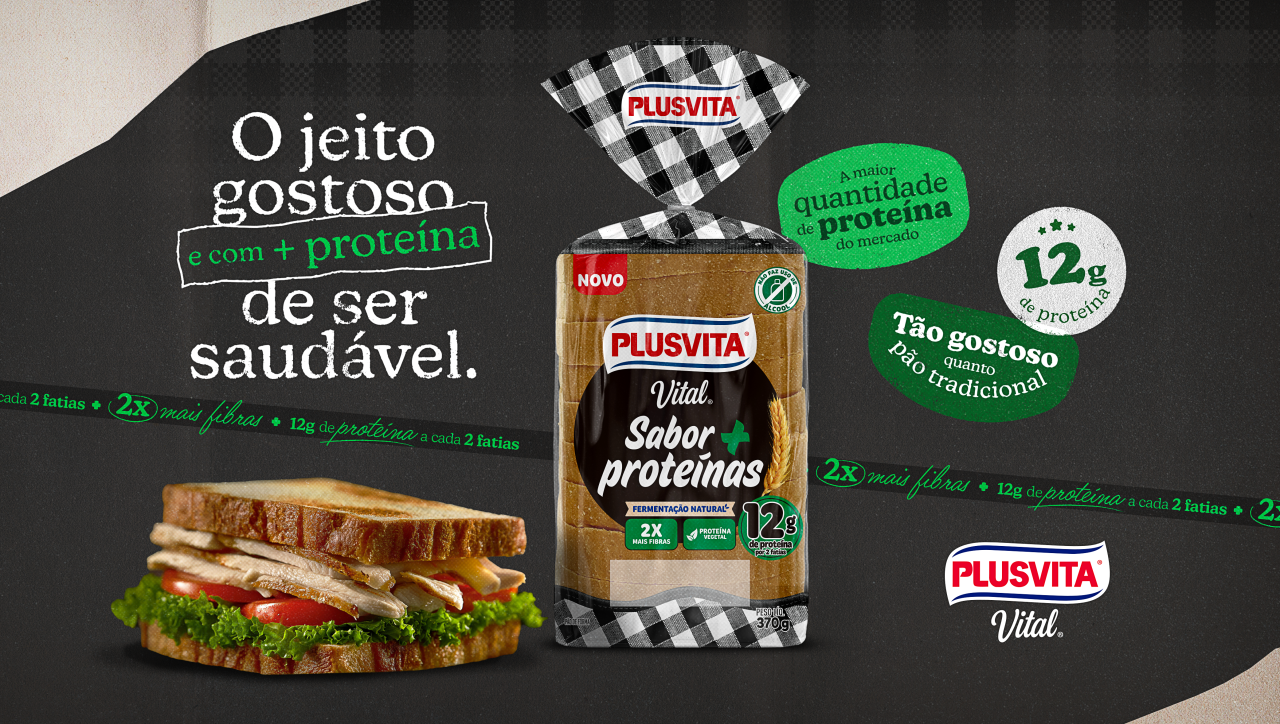 Pão com proteína: Pullman e Plusvita lançam versão para facilitar a rotina