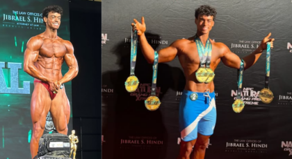 Victor Alexandre vence campeonato de fisiculturismo nos EUA após meses de preparação intensa -