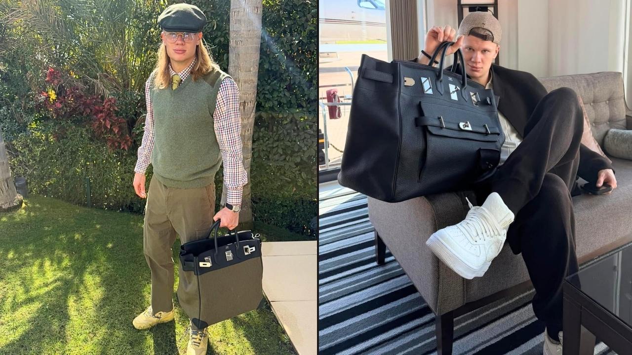 Haaland ostenta coleção de bolsas de luxo avaliada em quase R$ 1 milhão