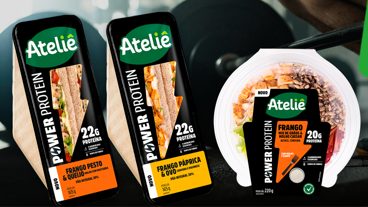 Nova linha Power Protein aposta em refeições prontas com alto teor de proteínas para diferentes momentos da rotina