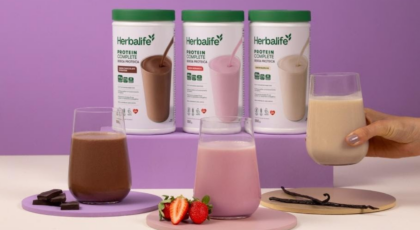Protein Complete chega em três sabores e amplia a linha de produtos proteicos da Herbalife