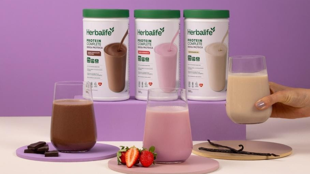 Protein Complete chega em três sabores e amplia a linha de produtos proteicos da Herbalife