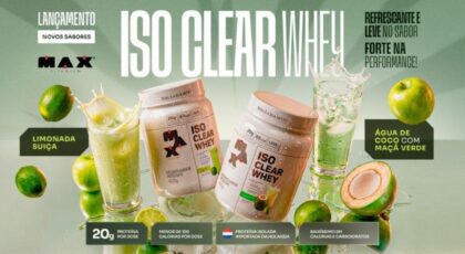 Whey Protein ganha novas versões e reforça estratégia da Max Titanium