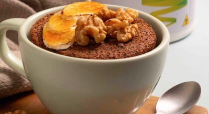 Bolo de caneca fit