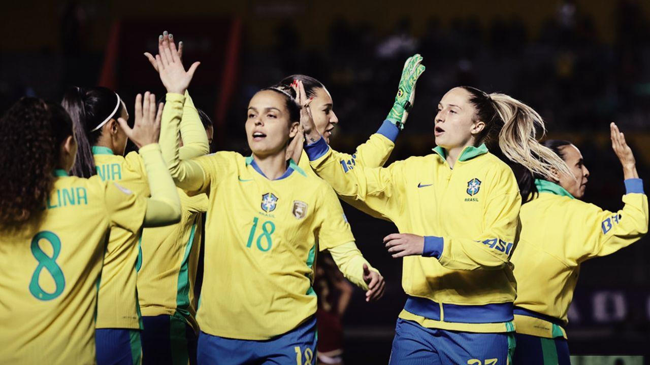 Imagem da Seleção Feminina de Futebol