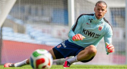 Imagem do goleiro Orjan Nyland