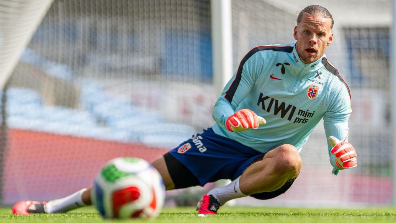 Imagem do goleiro Orjan Nyland