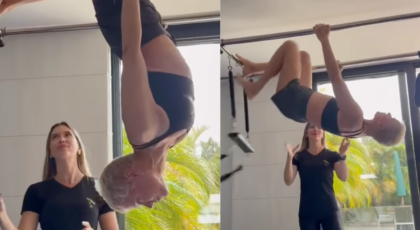 Xuxa, Maísa e outros famosos já compartilharam registros praticando pilates nas redes sociais