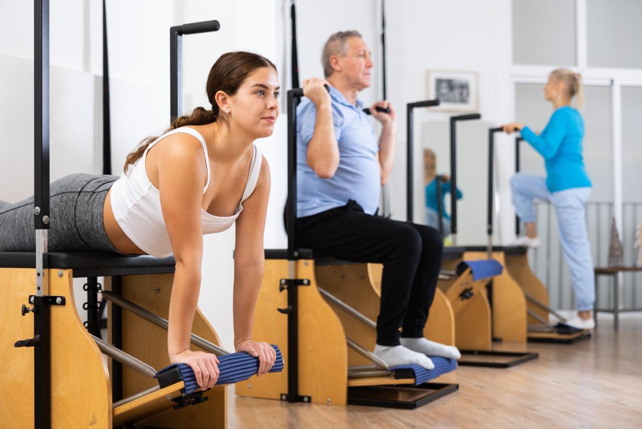 Exercícios de Pilates podem ajudar a fortalecer a musculatura dos braços