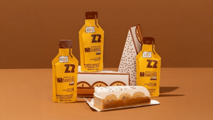 Gel energético sabor banoffee é resultado de parceria entre Nanica e Z2 Performance