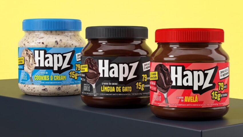 Hapz chega para unir prazer, proteína e alimentação saudável no Brasil