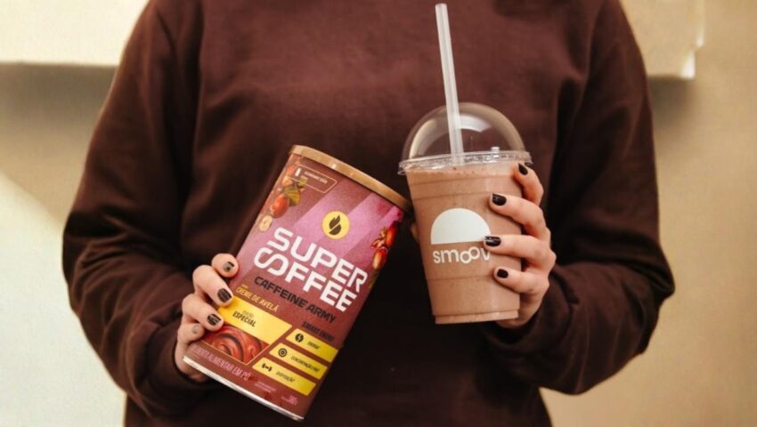 SuperCoffee e Smoov lançam bebida proteica sabor Creme de Avelã