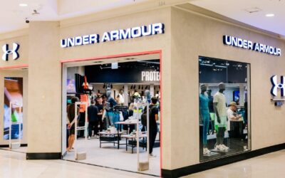 Imagem da nova loja da Under Armor